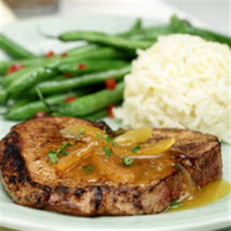 Apricot-Maple Glazed Pork Chops Recipe - CooksRecipes.com