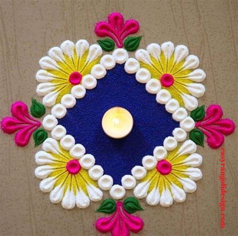 50 Sheetala Ashtami Rangoli Design (Rangoli Ideas) - March 2020 | Easy rangoli designs diwali ...