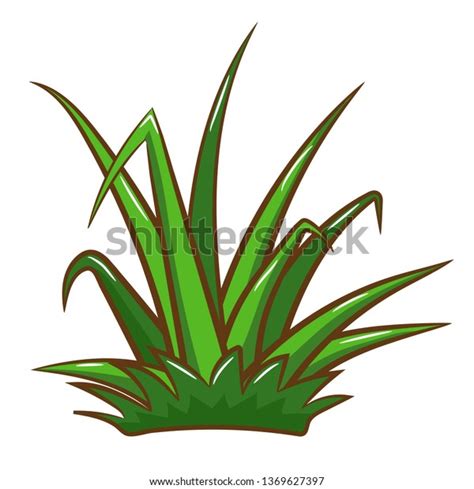 Grass Vector Clipart Stock Vector (Royalty Free) 1369627397 | Shutterstock