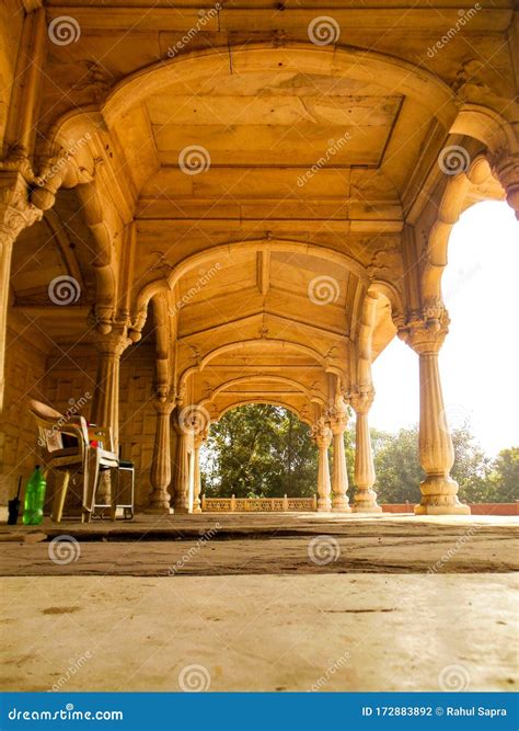 Colourful Old Architecture Inside Red Fort in Delhi India, Famous Red ...