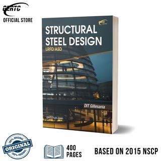 Structural Steel Design - Civil Engineering Review Book by DIT Gillesania, GERTC | Shopee ...