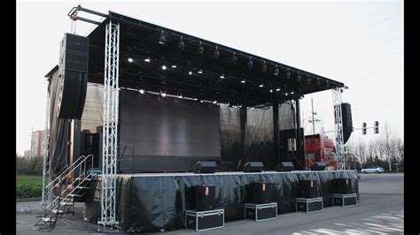 Dj Stage, Event Stage, Stage Lighting, Lighting System, Carnival Booths, Portable Stage, Concert ...