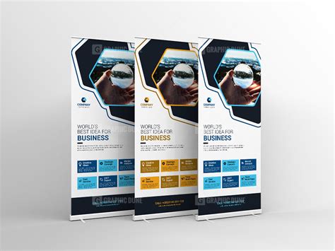 Creative Standee Banner Template · Premium Graphic Design Templates