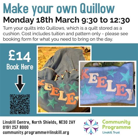 Patchwork & Quilting - Quillow Workshop, Linskill Centre, North Shields, 18 March 2024 ...