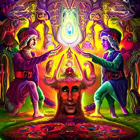 DMT Machine Elves by Jarrod A. Freeman by TorqueInjectionNFT on DeviantArt