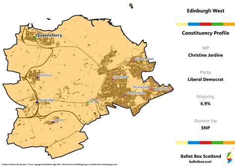 Edinburgh West Constituency Map – Ballot Box Scotland