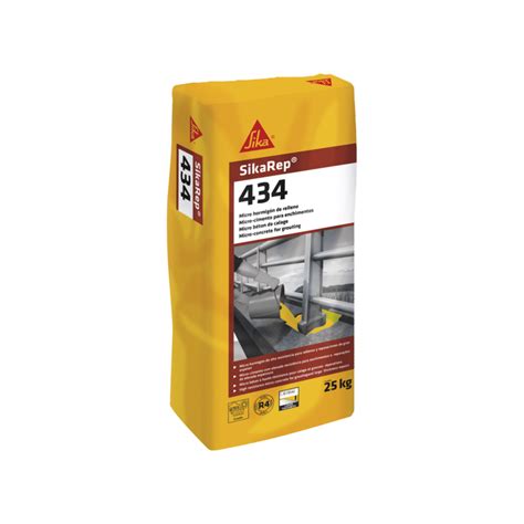 SIKA SikaRep 434 Mortier De Réparation Structurelle R4 25 Kg AMG Design ...