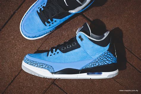 Air Jordan 3 Retro “Powder Blue” Detailed Look - MASSES