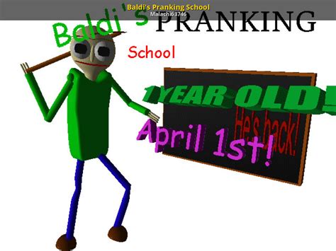 Baldi's Pranking School [Baldi's Basics] [Works In Progress]