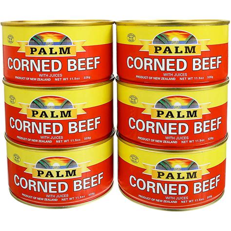 Palm Corned Beef with Juice 11.5 oz ( Pack of 6 ) FREE 2-3 DAYS SHIPPING - Other Food & Beverages