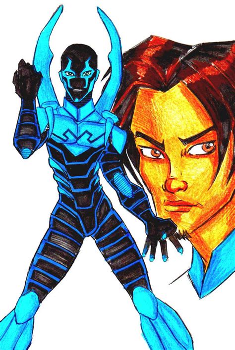 Teen Titans A-Z : Blue Beetle by kidmarvelj on DeviantArt