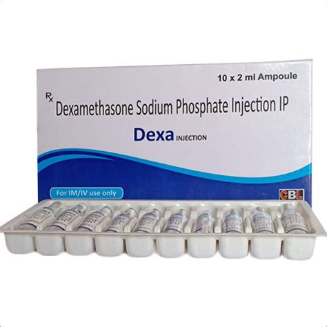 Dexamethasone Sodium Phosphate Injection IP at Best Price, Manufacturer, Supplier, Trader