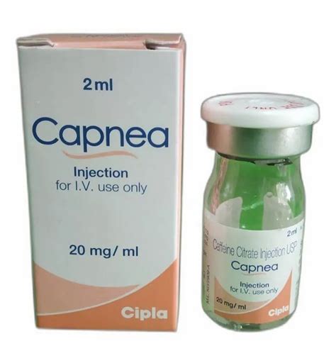 Liquid Cipla Caffeine Citrate Injection, For Hospital, Packaging Size: 2 ML at Rs 210/piece in Surat