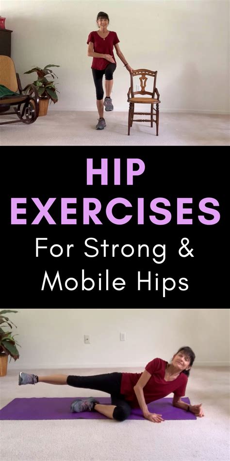 exercises for strong hips Stretching Exercises For Seniors, Hip Strengthening Exercises, Balance ...