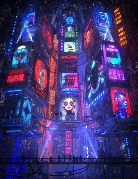 Drawing Set, Painting & Drawing, Neon Noir, New Retro Wave, Cyberpunk ...