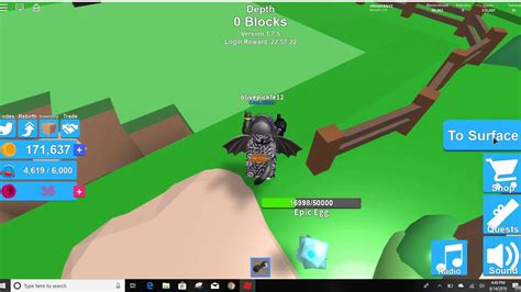 roblox mining - YouTube