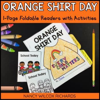 Orange Shirt Day with Mini Readers and Activities, A First Nations Activity