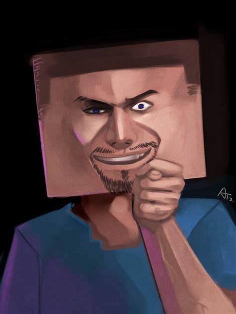 Minecraft Steve In Real Life Meme