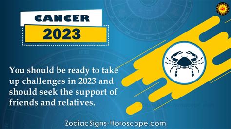 Cancer Horoscope 2023: Career, Finance, Health, Travel Predictions