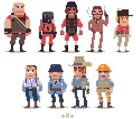 tf2 pixel by EunDari on DeviantArt