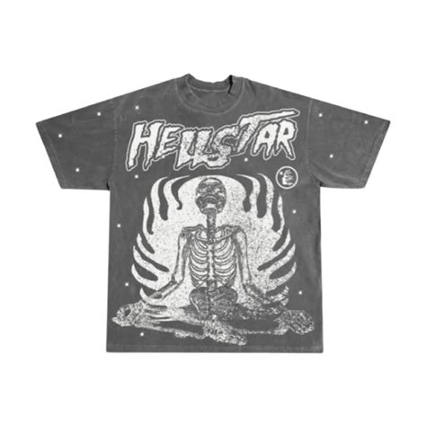 Hellstar Skeleton Inner Peace T-Shirt | WHAT’S ON THE STAR?