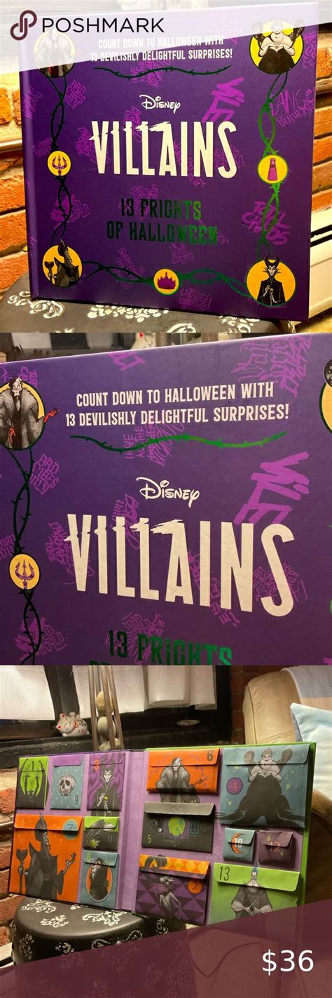 🎃Disney Villains Halloween Advent Calendar Advent Calendar, Disney Villains, Halloween, Closet ...