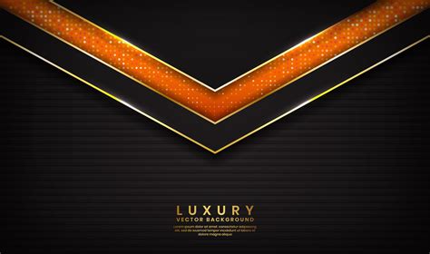 Black and orange luxury abstract background with golden lines 1008569 ...