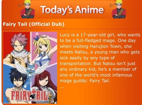 [Media] Today’s anime is Fairy Tail on Wcostream : r/fairytail