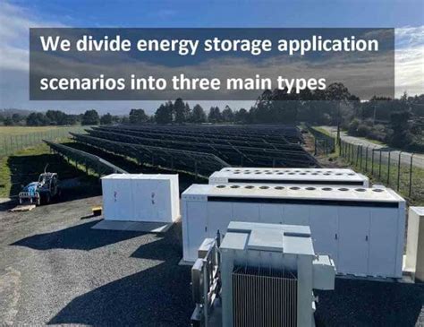 Energy storage application comprehensive introduction - The Best ...