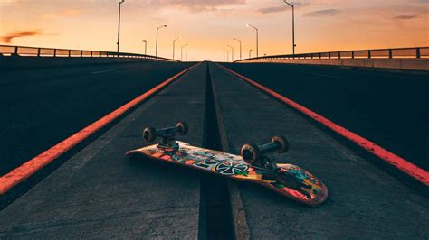 Download Skater Girl Celebrates Aesthetics Wallpaper | Wallpapers.com