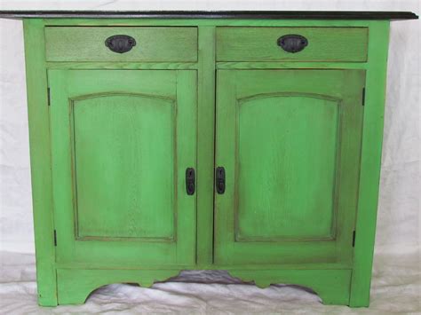 I sold this one to be used as a kitchen island. I love Antibes green! | Shabby