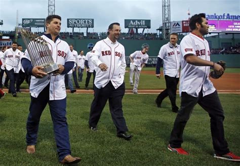 Photos: Red Sox Honor 2004 World Series Team | WBUR News