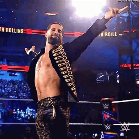 Seth Rollins Entrance GIF - Seth Rollins Entrance WWE - Discover ...