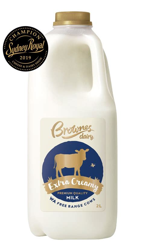 Brownes Dairy, Brownes Dairy Extra Creamy Milk Halal Certified