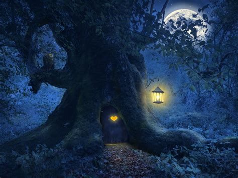 Tree home in the magic forest | The Unleashed Heart