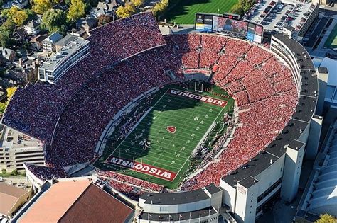 camp randall stadium - Google Search | Football stadiums, Stadium ...