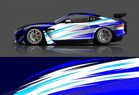 Premium Vector | Racing car wrap decal, kit for wrapping all vehicle