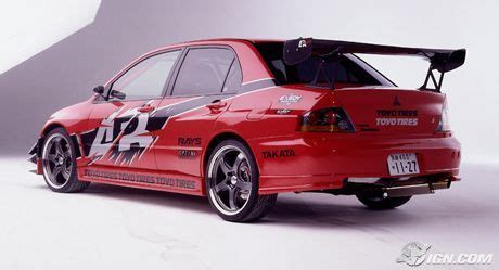 Mitsubishi EVO IX rot - Fast and Furios Tokyo Drift, Sean Boswell ...