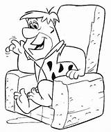 Fred Flintstone From coloring Page  Download Print Or sketch template