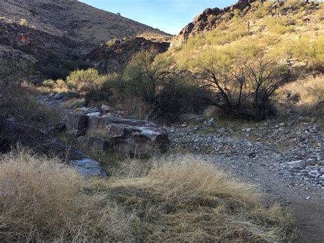 Willow Canyon Trail Hiking Trail, Citrus Park, Arizona