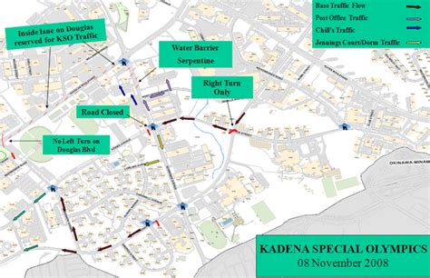 Kadena Special Olympics traffic directions > Kadena Air Base > News