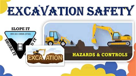 Excavation Safety Hazards & Control