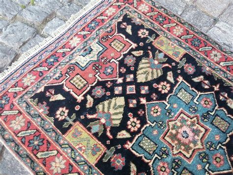 Vintage Rug, Vintage Persian Rug, Persian Floor Rug, Persian Rug Wool ...