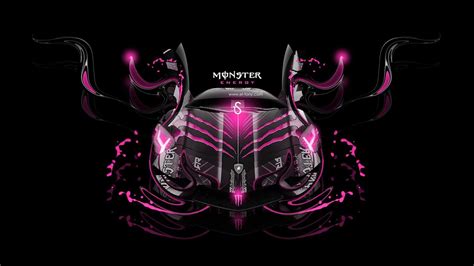 Pink Monster Energy Logo - LogoDix