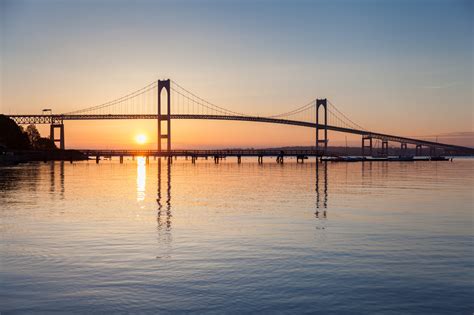 Newport Bridge Sunrise - The Warner Realty Group