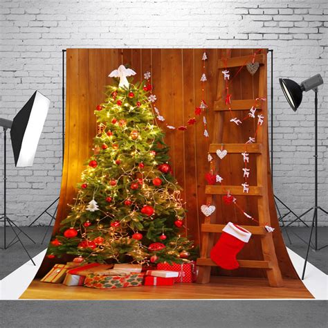 NK HOME 7x5ft Christmas Backdrop Photography Studio Vinyl Indoor ...