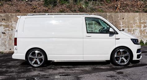 White Vw Transporter T6 Custom Panel Van For Sale South Wales Go | Free ...