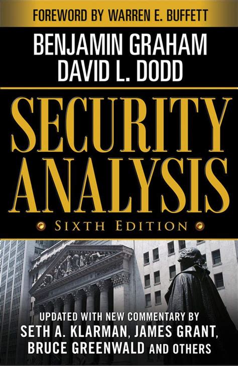 Mua Security Analysis: Sixth Edition, Foreword by Warren Buffett (Security Analysis Prior ...