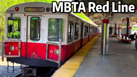 ⁴ᴷ⁶⁰ Exploring the MBTA Red Line in Boston (2021) - YouTube