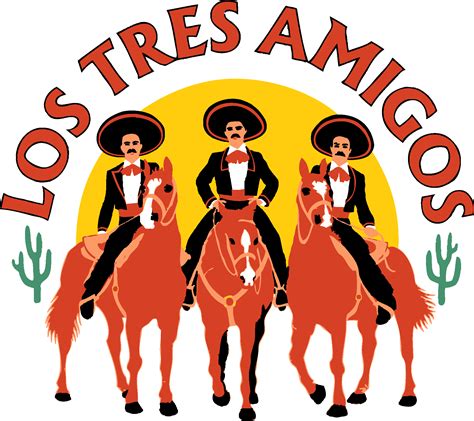 Los Tres Amigos Logo Vector - (.Ai .PNG .SVG .EPS Free Download)